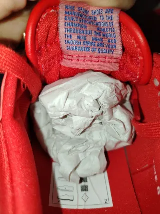 Scarpe Nike Field General Rosse e Blu