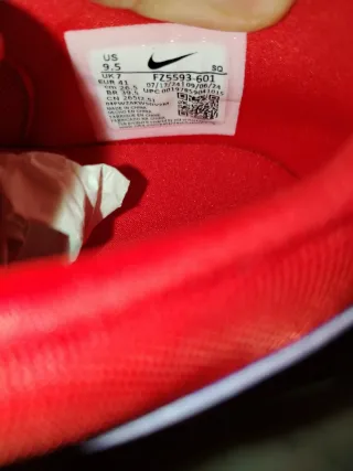 Scarpe Nike Field General Rosse e Blu