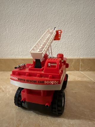 Camión Bomberos Juguete Escalera y Cesta