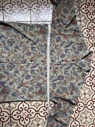 Camisa Club Domingo Vintage Floral Talla L