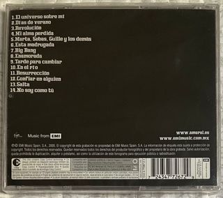 Amaral CD Pajaros en la Cabeza