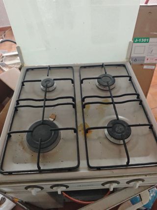 Cocina de gas 4 fuegos