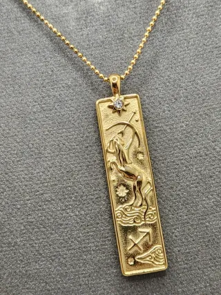 Colgante Sagitario Chapado en Oro