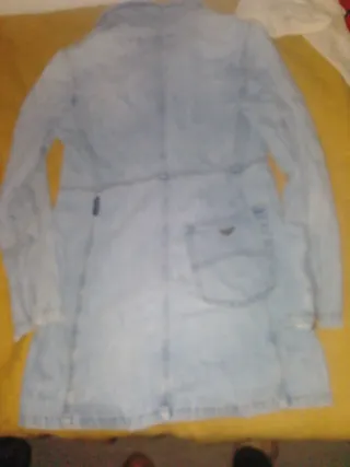 Gabardina Armani Jeans Azul