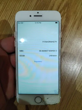 iPhone 7 A1778 Plata