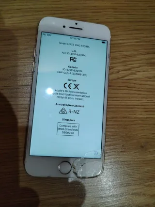 iPhone 7 A1778 Plata