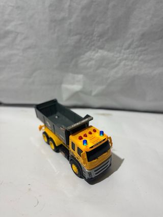 Camión de Juguete Amarillo con Luces y Sonido