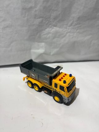 Camión de Juguete Amarillo con Luces y Sonido