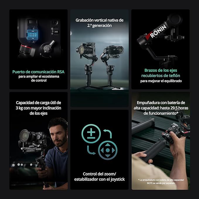 DJI RS 4 Gimbal Estabilizador Nuevo afbeelding 5