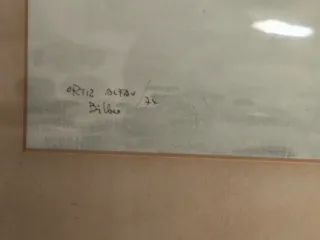 acuarela puerto barcos