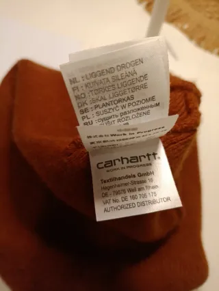 Cappello Carhartt Uomo/Donna Marrone Arancio