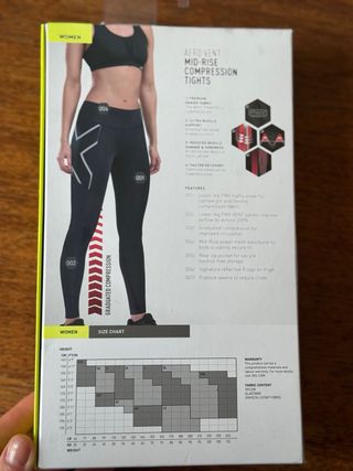 Mallas de compresión 2XU talla M