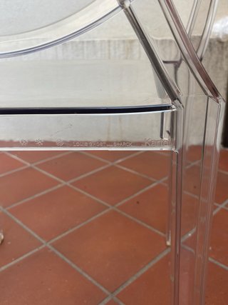 Set 4 Sedie Kartell Louis Ghost S+ARCK