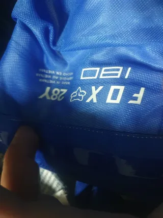 Traje Motocross Infantil Fox 8-10 Años