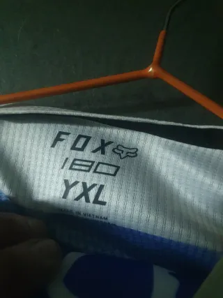 Traje Motocross Infantil Fox 8-10 Años