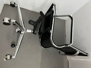 Sillón de oficina ergonómico negro(miercoles 40 eu