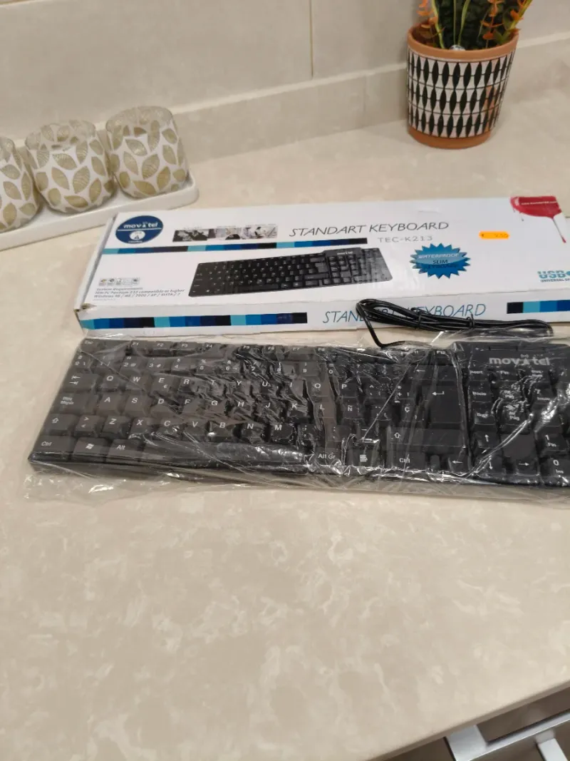 Teclado Movitel TEC-K213 USB Nuevo afbeelding 2