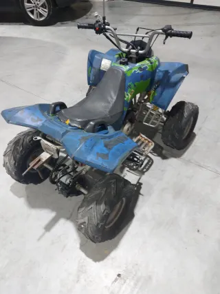 Quad ATV 110cc Azul y Verde