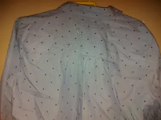 Camisa Springfield azul estampada