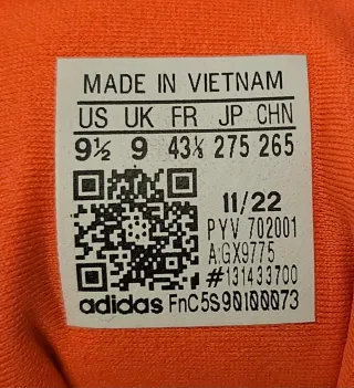 Adidas Adizero SL Naranja y Azul