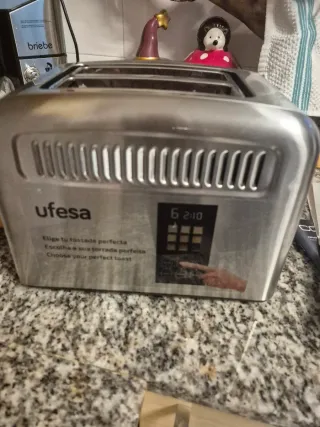 Tostadora de acero inoxidable