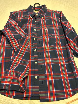 Camisa Hollister cuadros hombre