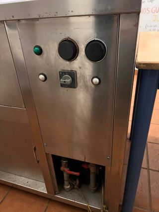 Mesa Caliente Buffet Acero Inoxidable