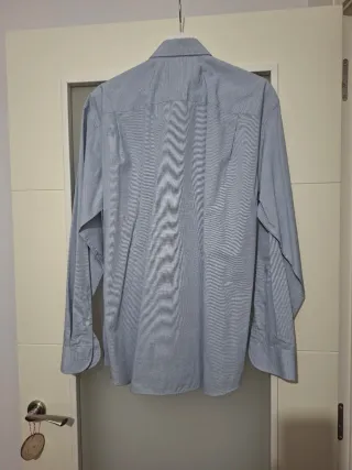 Camisa Renoir Azul y Blanca