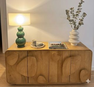 Aparador SKLUM Madera y Cristal