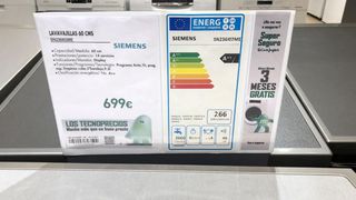 Lavavajillas Siemens iQ300 60cm Acero Inox