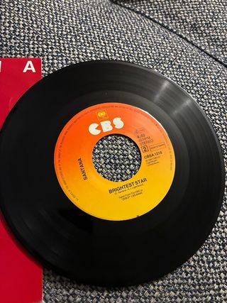 Vinilo Single Santana - How Much I Love You