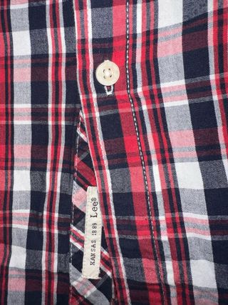 Camisa de cuadros Lee Talla L