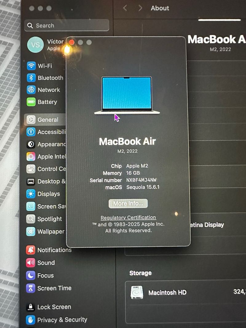 MacBook Air M2 16GB RAM 512GB afbeelding 7
