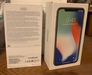 Caja Original iPhone X 64GB