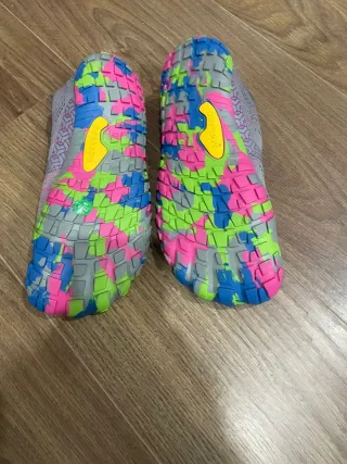 Zapatillas barefoot Saguaro grises y rosas T39