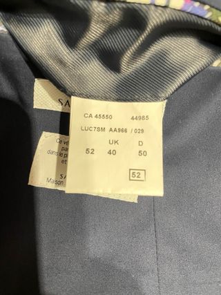 Americana Sant Hilaire Azul Hombre