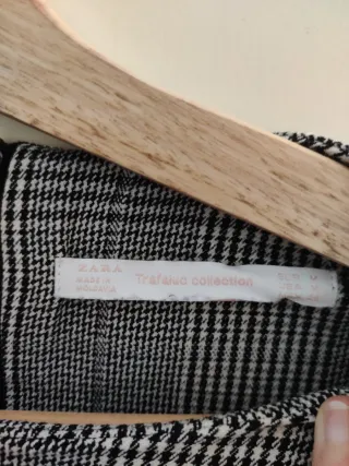 Vestido Zara cuadros