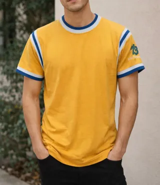 Camiseta chico amarilla Talla M