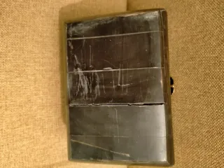 Joyero antiguo ajedrez latón