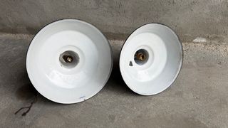 Coppia Lampade Philips Industriali Sospensione