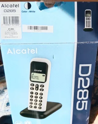 Teléfono Inalámbrico Alcatel D285 Blanco