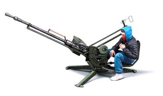 Maqueta Pick Up w/ZPU-1 Meng 1/35