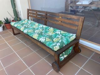 Banco Hamaca Madera 200x60x35