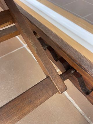 Banco Hamaca Madera 200x60x35