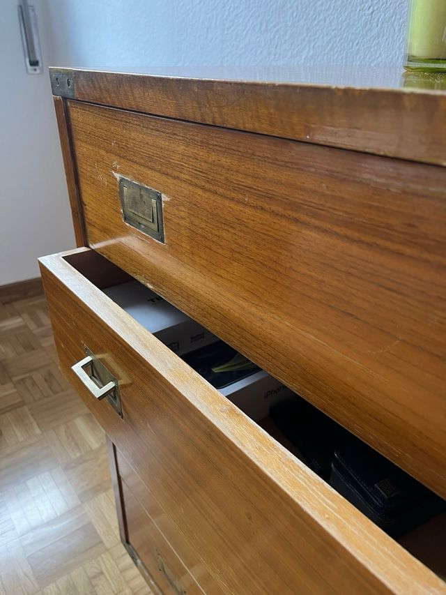 Cómoda sinfonier Madera natural vintage