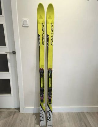 Esquís de travesía Fischer Tour completos