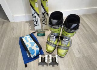 Esquís de travesía Fischer Tour completos