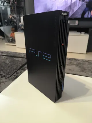 Consola PlayStation 2 Negra Completa