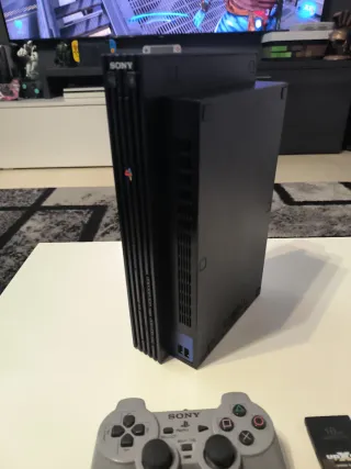 Consola PlayStation 2 Negra Completa