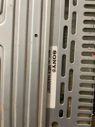 Radio Sony MEX-N4000BT Bluetooth USB